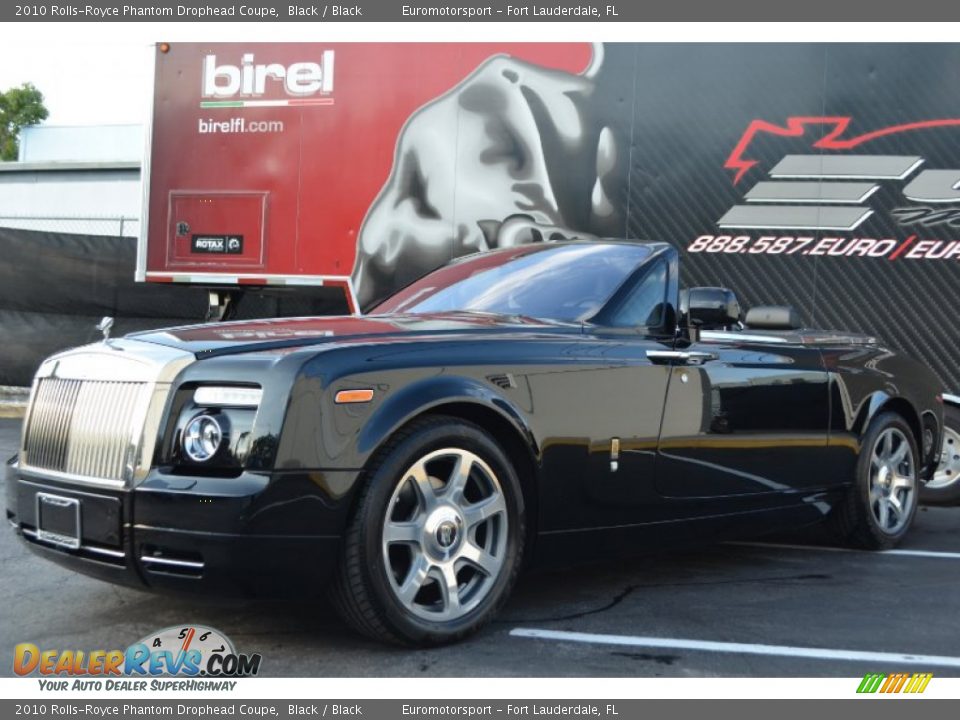 2010 Rolls-Royce Phantom Drophead Coupe Black / Black Photo #25