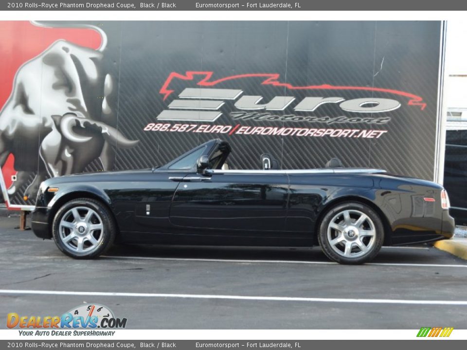 2010 Rolls-Royce Phantom Drophead Coupe Black / Black Photo #29