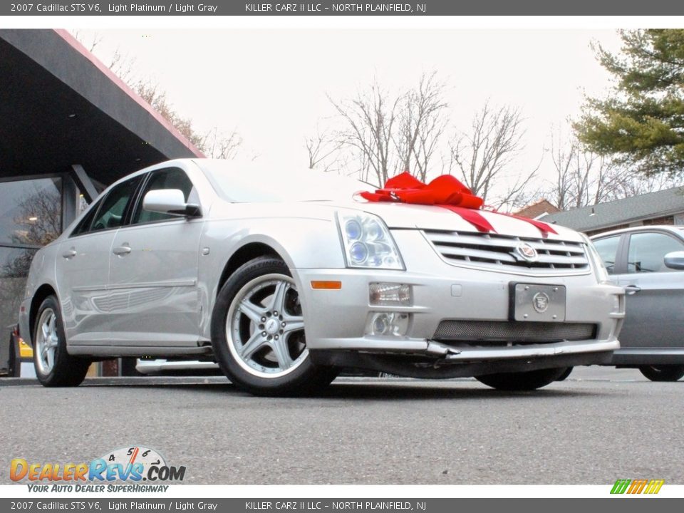 2007 Cadillac STS V6 Light Platinum / Light Gray Photo #10