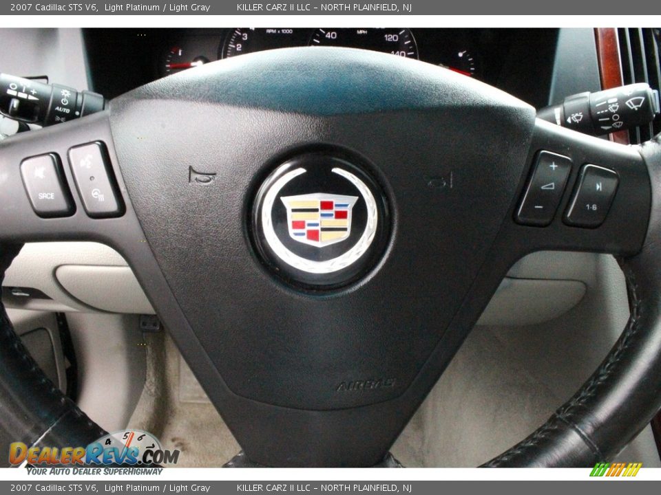 2007 Cadillac STS V6 Light Platinum / Light Gray Photo #22