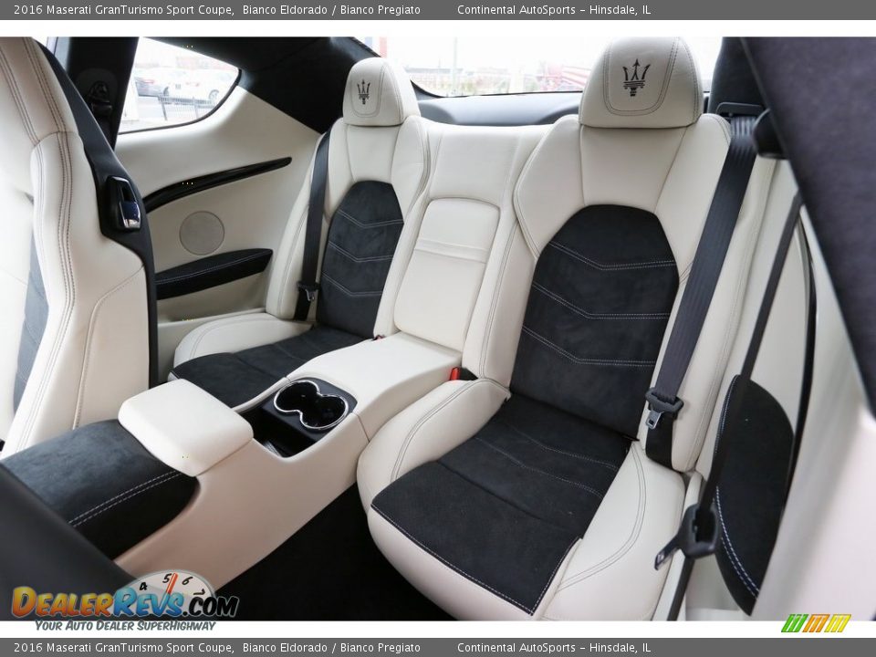 Rear Seat of 2016 Maserati GranTurismo Sport Coupe Photo #8