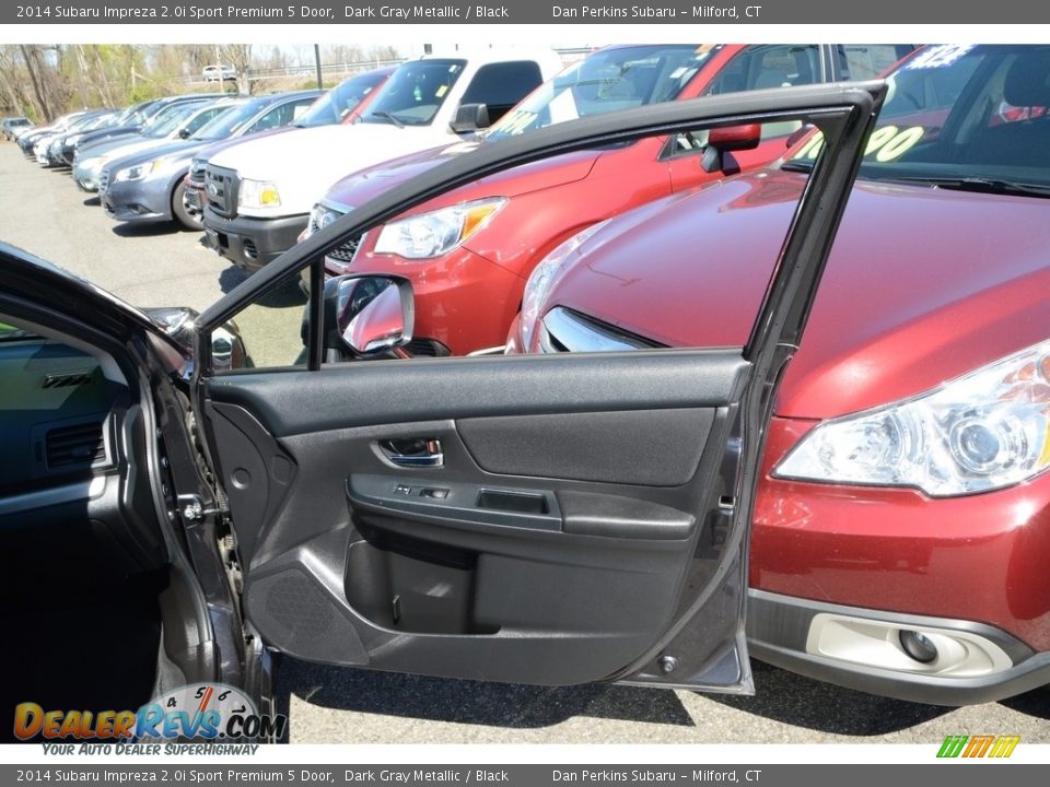 2014 Subaru Impreza 2.0i Sport Premium 5 Door Dark Gray Metallic / Black Photo #19