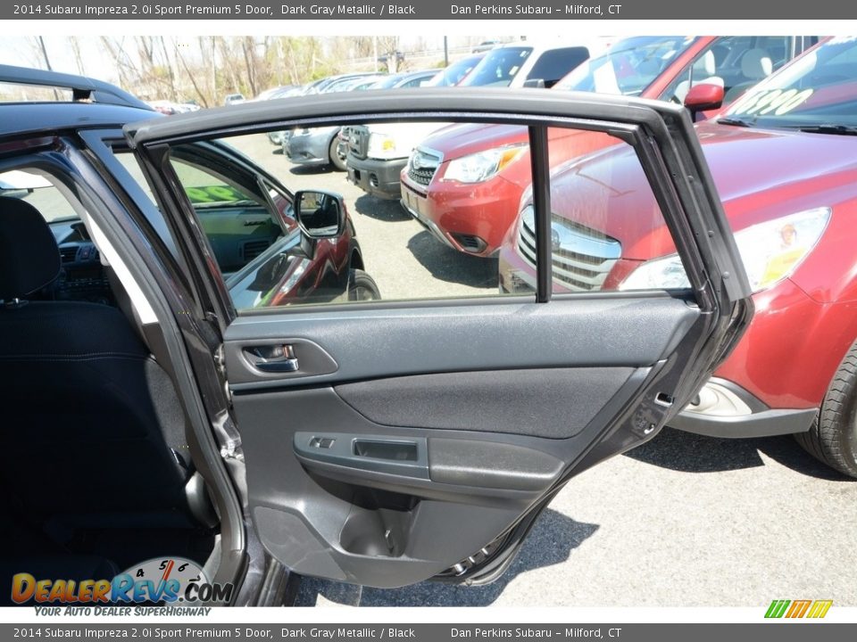 2014 Subaru Impreza 2.0i Sport Premium 5 Door Dark Gray Metallic / Black Photo #20