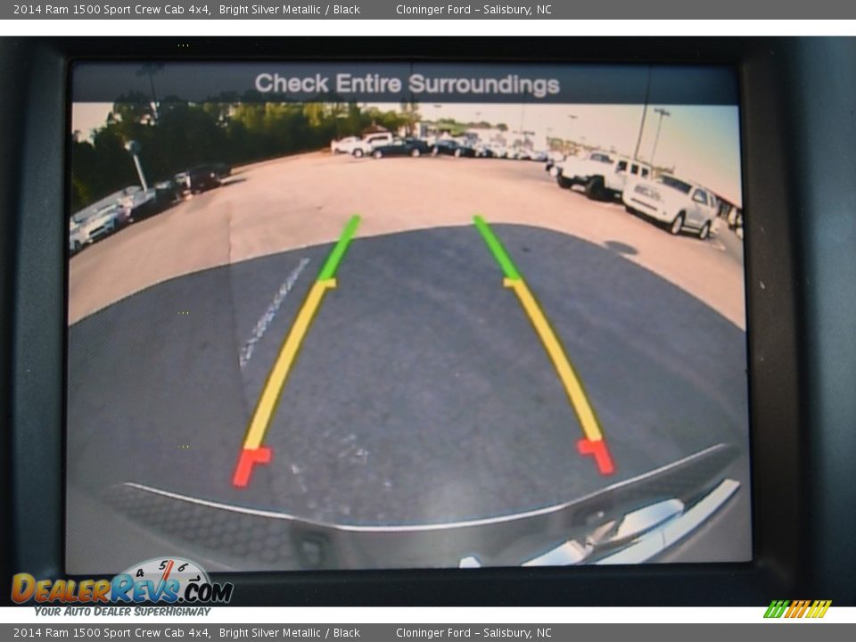 2014 Ram 1500 Sport Crew Cab 4x4 Bright Silver Metallic / Black Photo #22