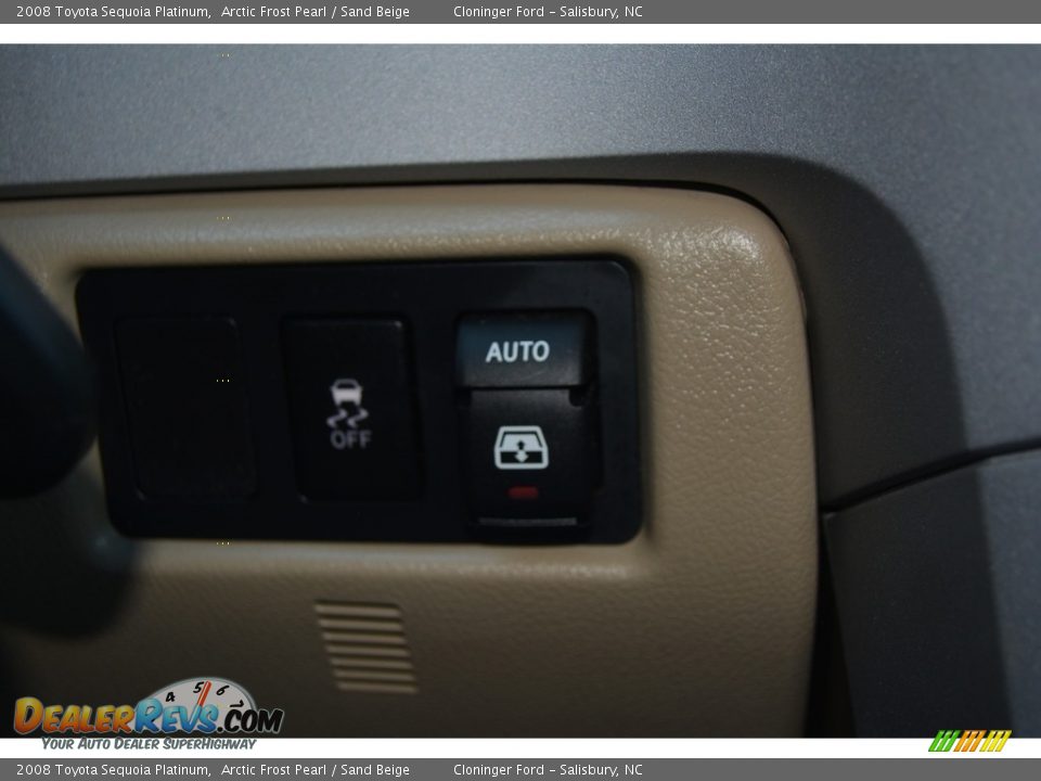 2008 Toyota Sequoia Platinum Arctic Frost Pearl / Sand Beige Photo #34