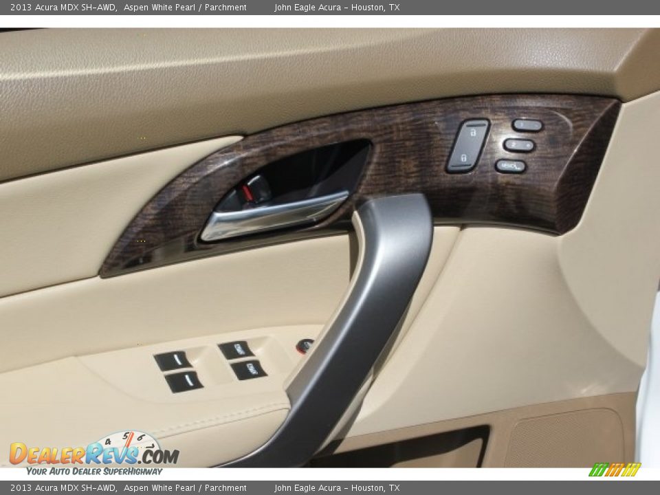 2013 Acura MDX SH-AWD Aspen White Pearl / Parchment Photo #15