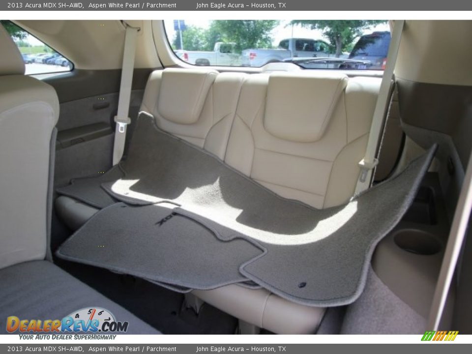 2013 Acura MDX SH-AWD Aspen White Pearl / Parchment Photo #23