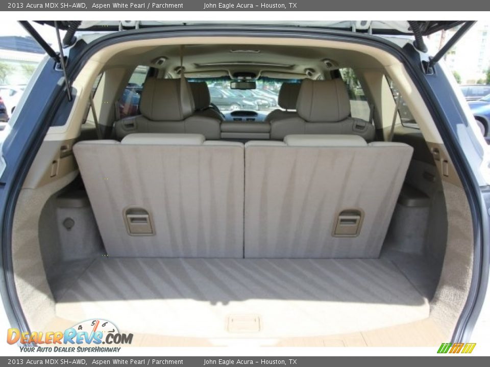 2013 Acura MDX SH-AWD Aspen White Pearl / Parchment Photo #24