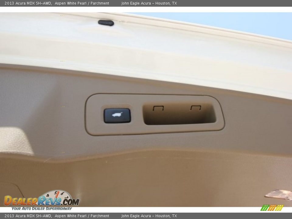 2013 Acura MDX SH-AWD Aspen White Pearl / Parchment Photo #25