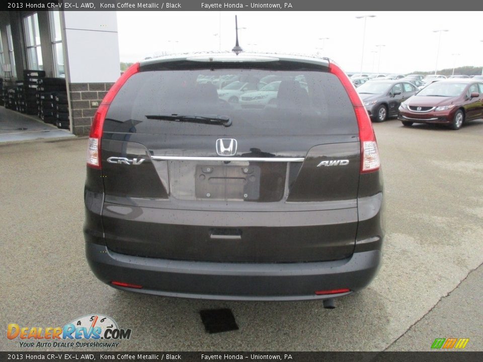 2013 Honda CR-V EX-L AWD Kona Coffee Metallic / Black Photo #3