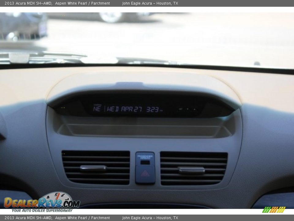 2013 Acura MDX SH-AWD Aspen White Pearl / Parchment Photo #33
