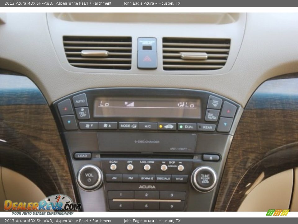 2013 Acura MDX SH-AWD Aspen White Pearl / Parchment Photo #34