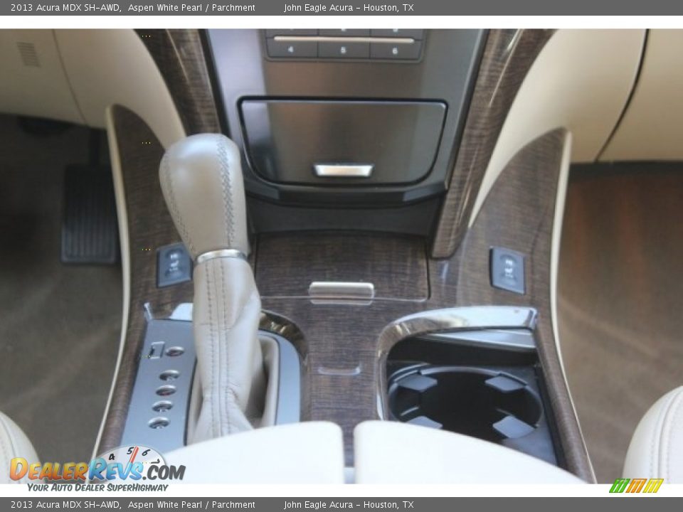 2013 Acura MDX SH-AWD Aspen White Pearl / Parchment Photo #36