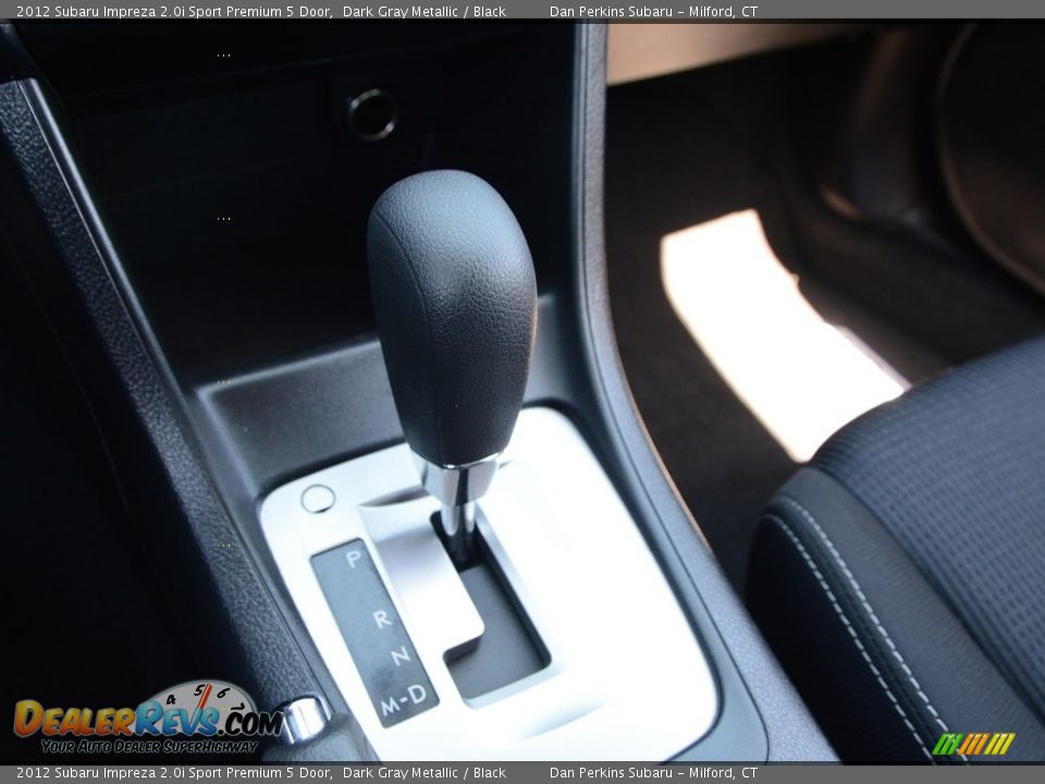 2012 Subaru Impreza 2.0i Sport Premium 5 Door Dark Gray Metallic / Black Photo #13