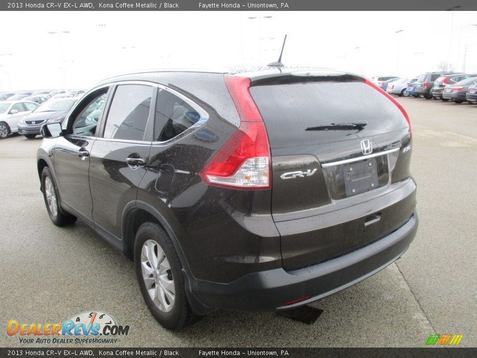 2013 Honda CR-V EX-L AWD Kona Coffee Metallic / Black Photo #17