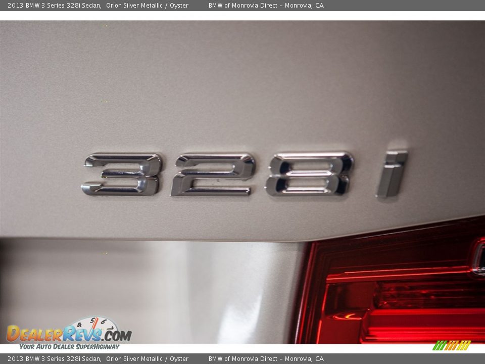 2013 BMW 3 Series 328i Sedan Orion Silver Metallic / Oyster Photo #7