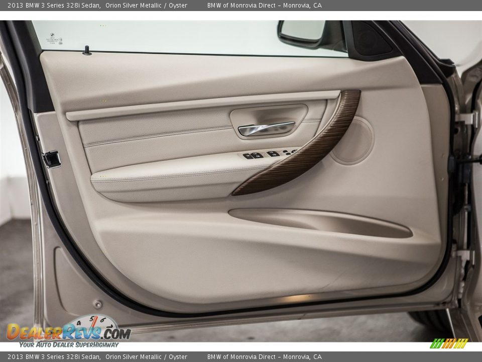 2013 BMW 3 Series 328i Sedan Orion Silver Metallic / Oyster Photo #22