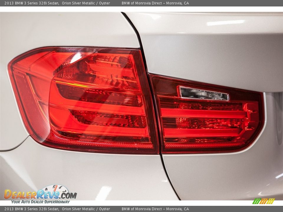 2013 BMW 3 Series 328i Sedan Orion Silver Metallic / Oyster Photo #29
