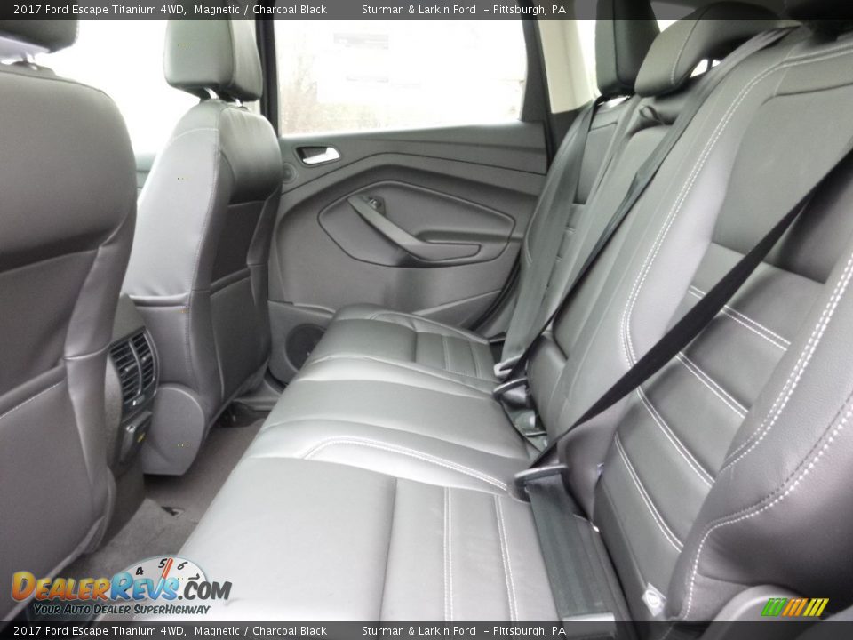 Rear Seat of 2017 Ford Escape Titanium 4WD Photo #7