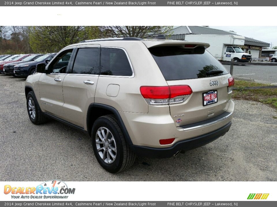 2014 Jeep Grand Cherokee Limited 4x4 Cashmere Pearl / New Zealand Black/Light Frost Photo #11
