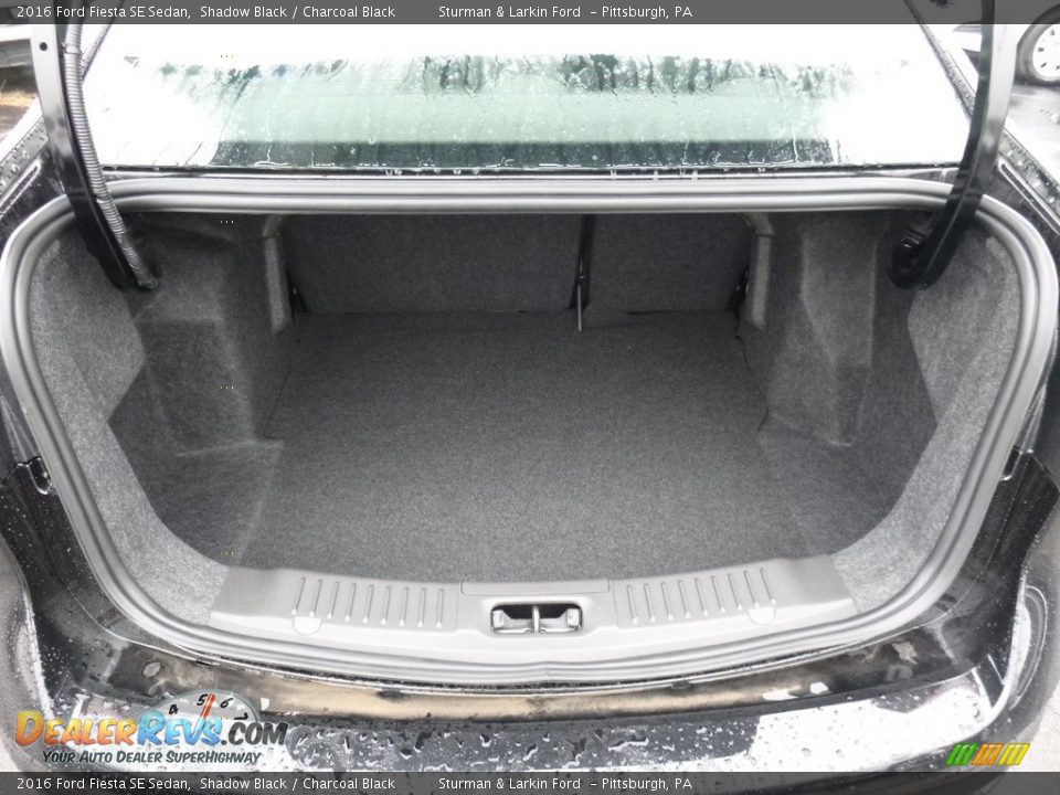 2016 Ford Fiesta SE Sedan Shadow Black / Charcoal Black Photo #3