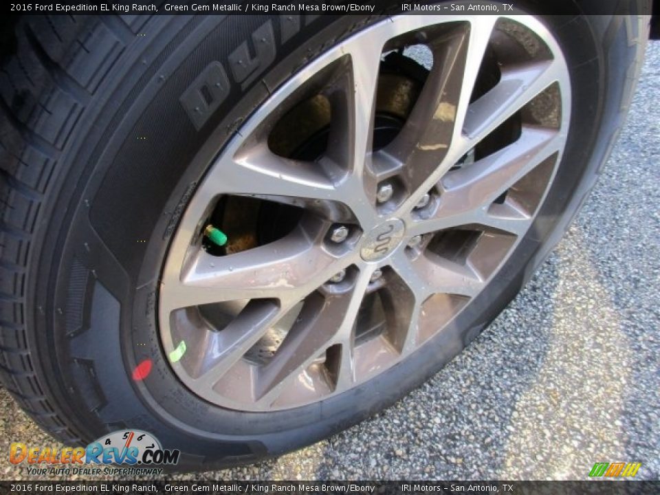 2016 Ford Expedition EL King Ranch Green Gem Metallic / King Ranch Mesa Brown/Ebony Photo #4