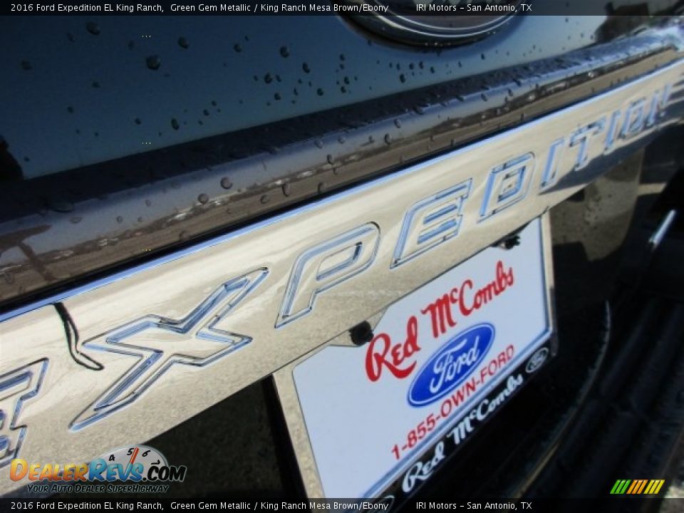 2016 Ford Expedition EL King Ranch Green Gem Metallic / King Ranch Mesa Brown/Ebony Photo #6