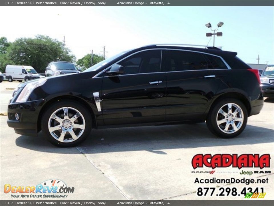 2012 Cadillac SRX Performance Black Raven / Ebony/Ebony Photo #2