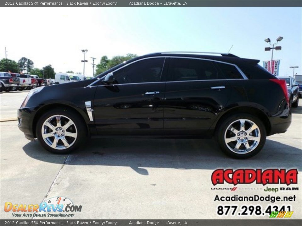 2012 Cadillac SRX Performance Black Raven / Ebony/Ebony Photo #3