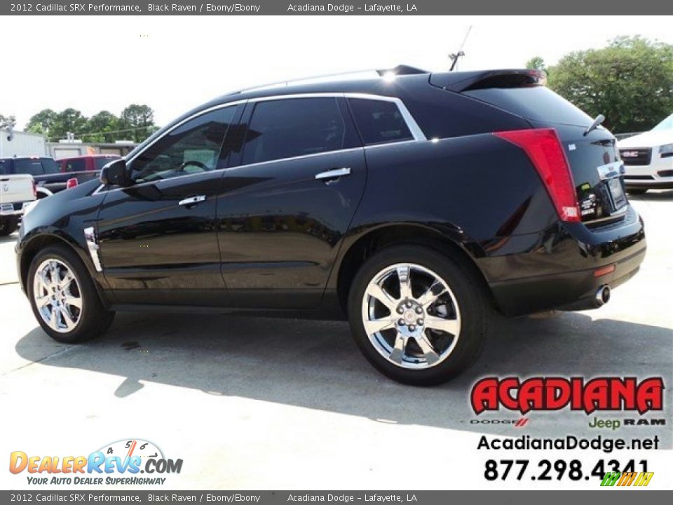 2012 Cadillac SRX Performance Black Raven / Ebony/Ebony Photo #4