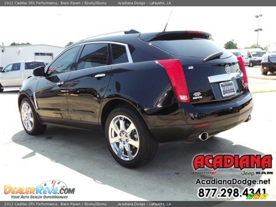 2012 Cadillac SRX Performance Black Raven / Ebony/Ebony Photo #5