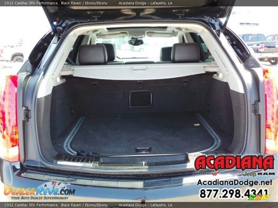 2012 Cadillac SRX Performance Black Raven / Ebony/Ebony Photo #7