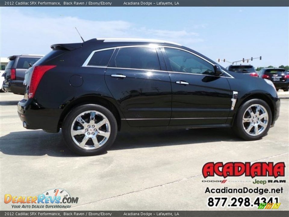 2012 Cadillac SRX Performance Black Raven / Ebony/Ebony Photo #10