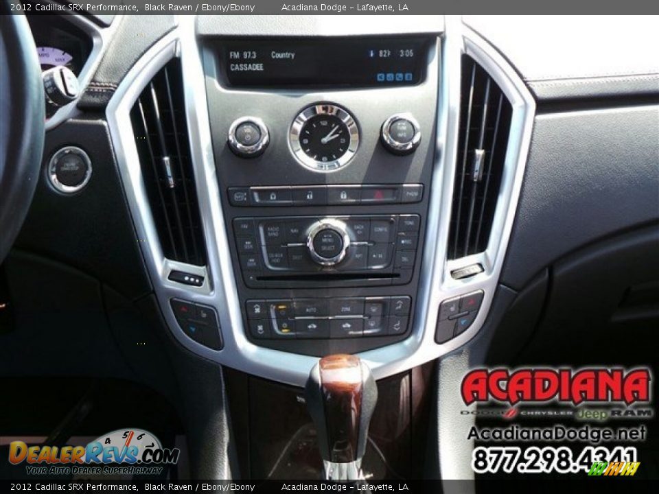 2012 Cadillac SRX Performance Black Raven / Ebony/Ebony Photo #22