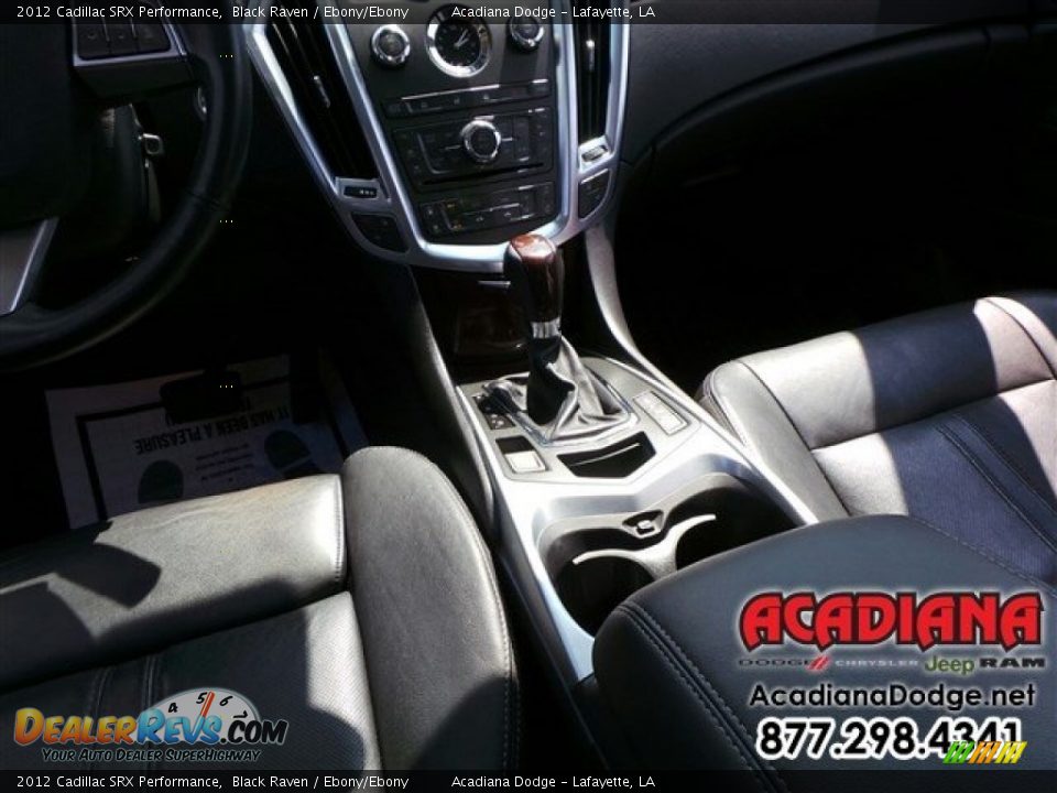 2012 Cadillac SRX Performance Black Raven / Ebony/Ebony Photo #23