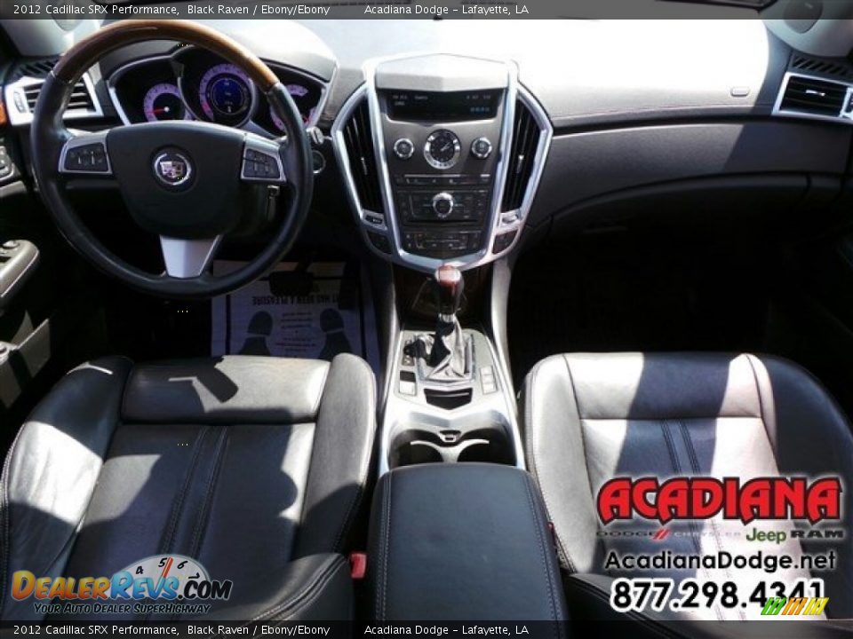 2012 Cadillac SRX Performance Black Raven / Ebony/Ebony Photo #24