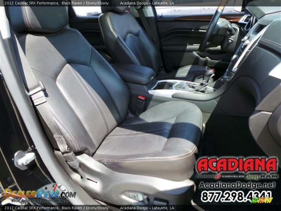2012 Cadillac SRX Performance Black Raven / Ebony/Ebony Photo #26
