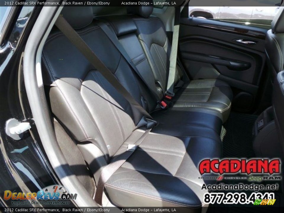 2012 Cadillac SRX Performance Black Raven / Ebony/Ebony Photo #27