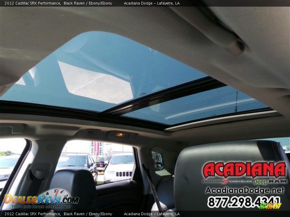 2012 Cadillac SRX Performance Black Raven / Ebony/Ebony Photo #29
