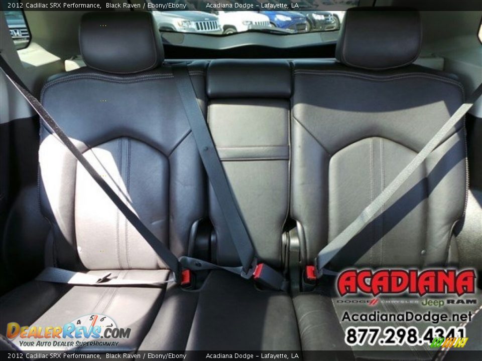 2012 Cadillac SRX Performance Black Raven / Ebony/Ebony Photo #30