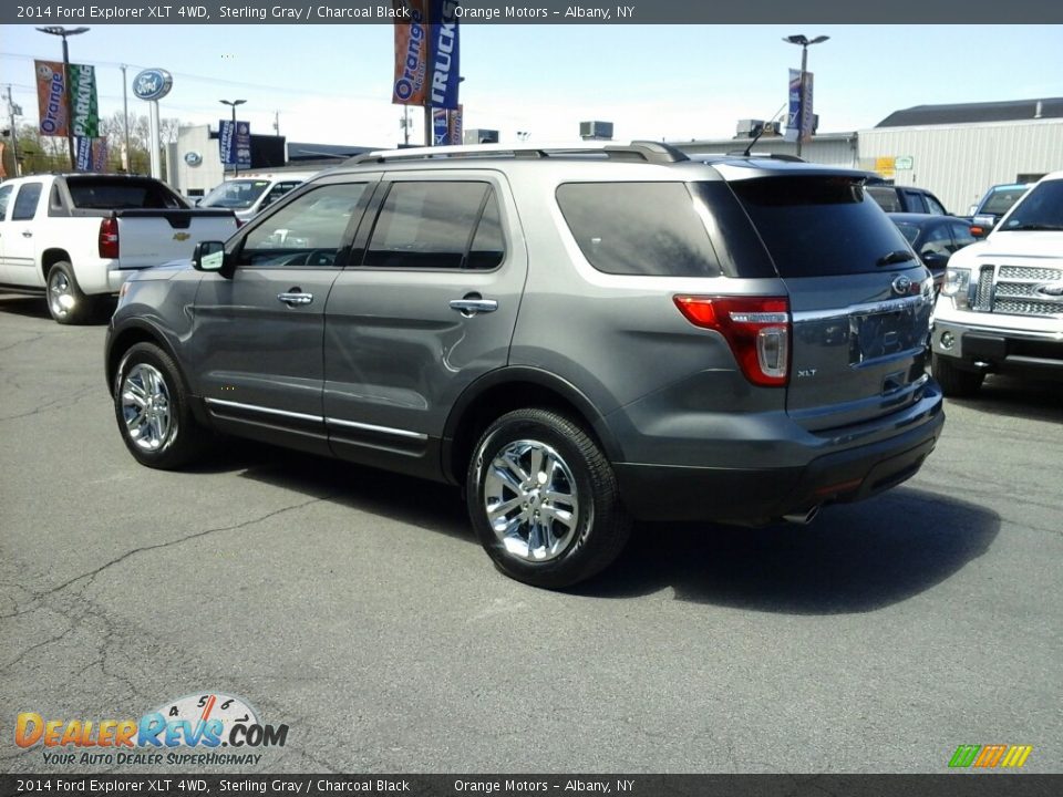 2014 Ford Explorer XLT 4WD Sterling Gray / Charcoal Black Photo #6