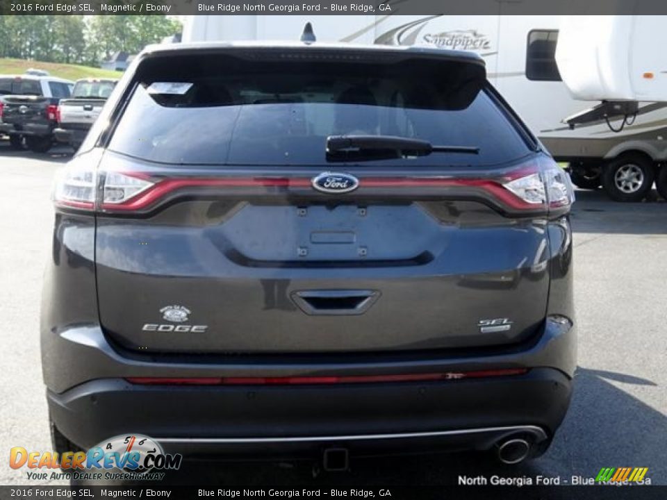 2016 Ford Edge SEL Magnetic / Ebony Photo #4