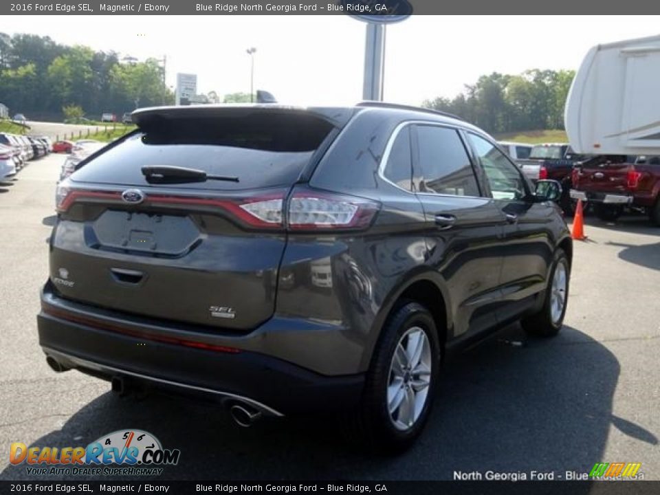 2016 Ford Edge SEL Magnetic / Ebony Photo #5