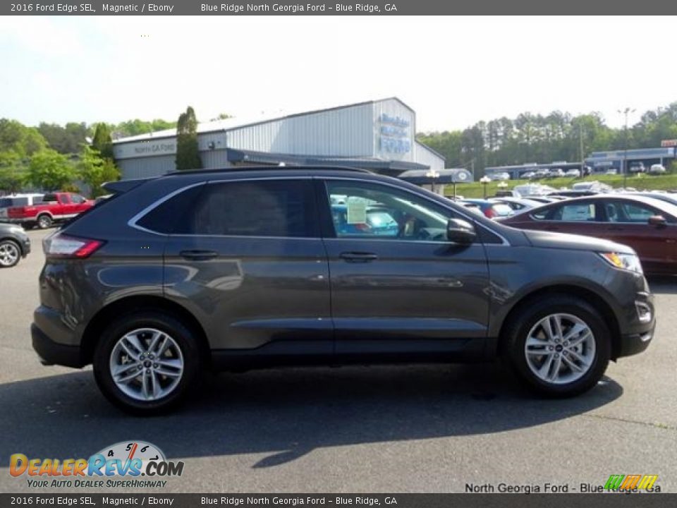 2016 Ford Edge SEL Magnetic / Ebony Photo #6
