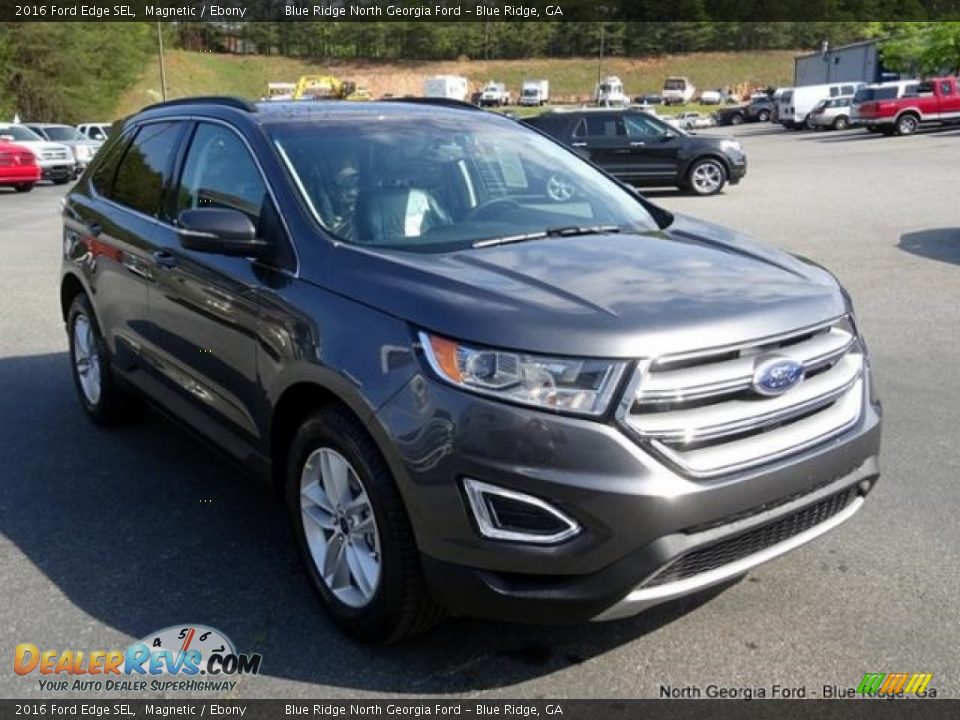 2016 Ford Edge SEL Magnetic / Ebony Photo #7