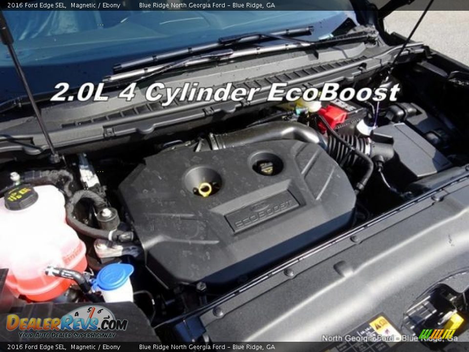 2016 Ford Edge SEL Magnetic / Ebony Photo #10