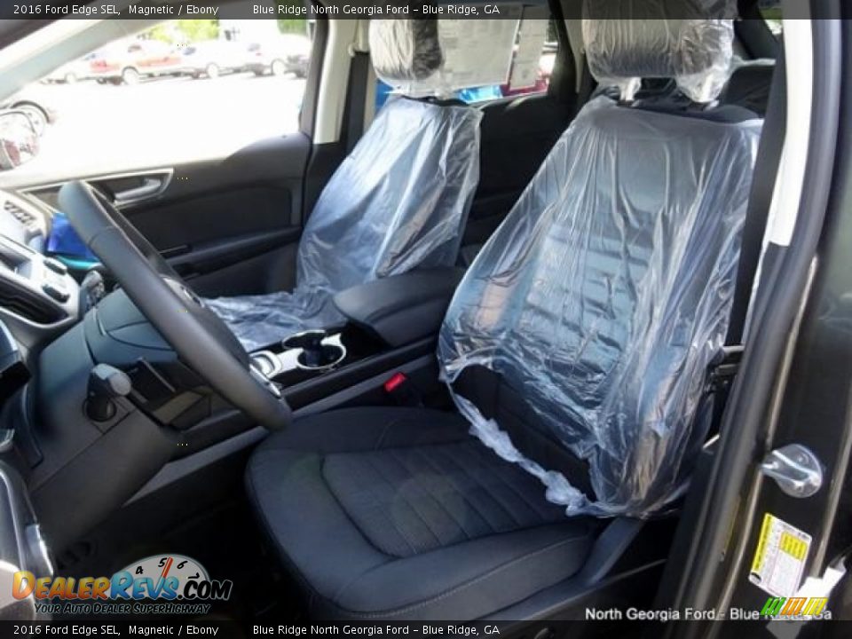 2016 Ford Edge SEL Magnetic / Ebony Photo #11