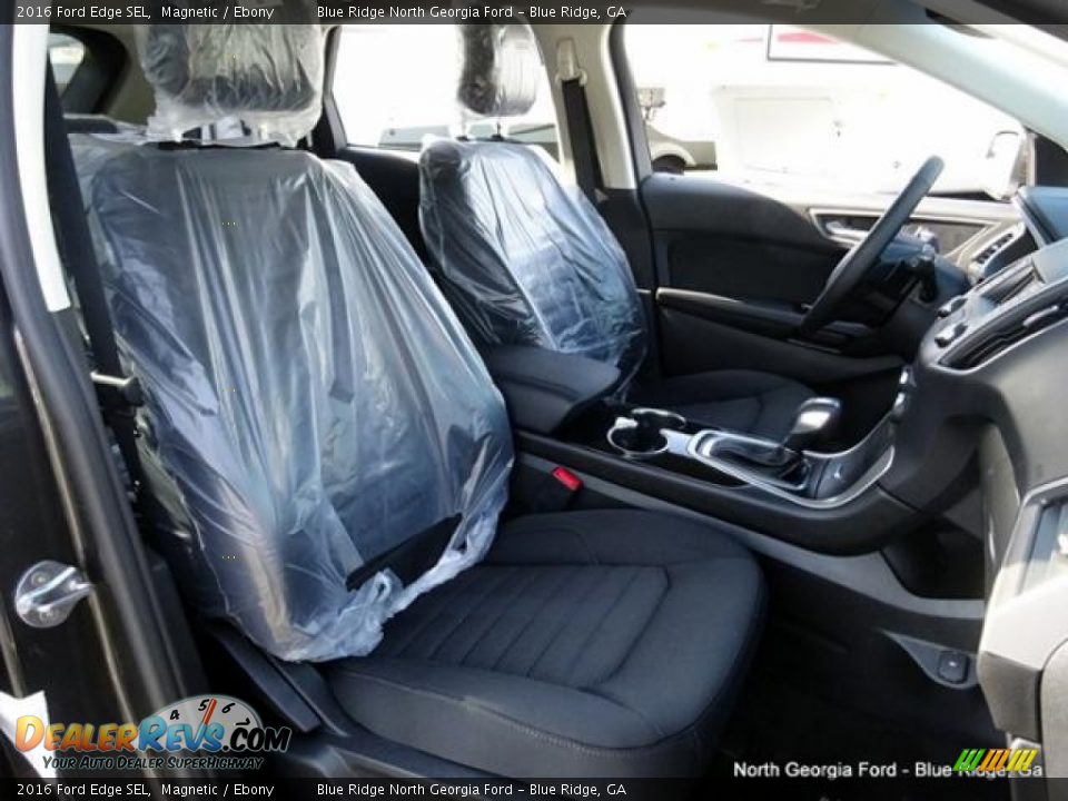 2016 Ford Edge SEL Magnetic / Ebony Photo #12