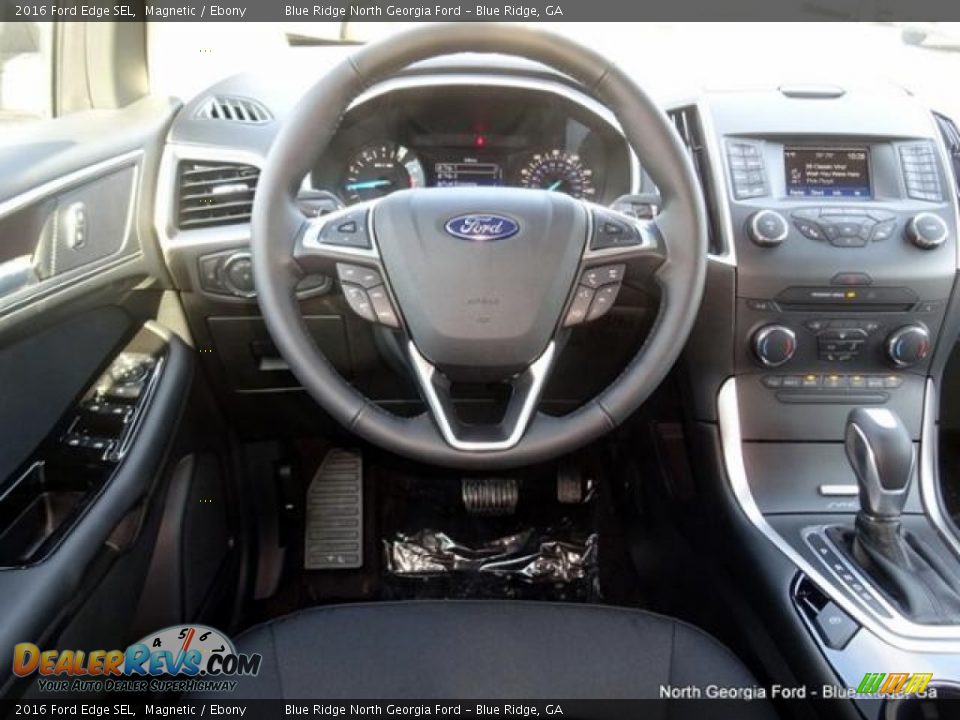 2016 Ford Edge SEL Magnetic / Ebony Photo #15