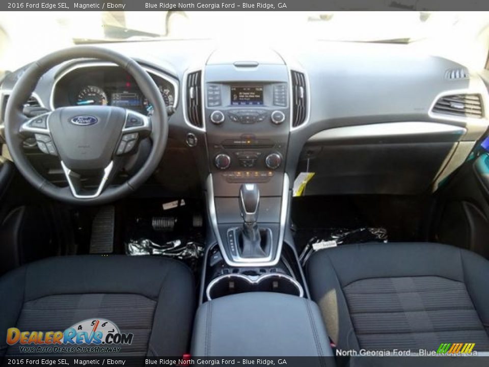 2016 Ford Edge SEL Magnetic / Ebony Photo #16